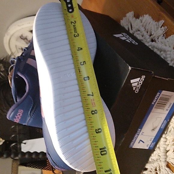 Youth Or Women's Adidas Lite Ricer 2.0 K Running Shoes - Picture 7 of 8